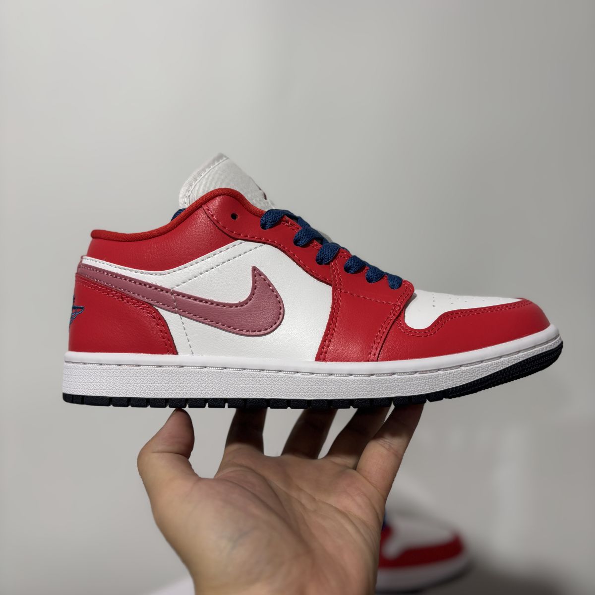 AJ1 low白红新年红 DT纯原版⚡️Air Jordan 1 乔1低帮舒适贴合复古篮球鞋 DC0774-60812