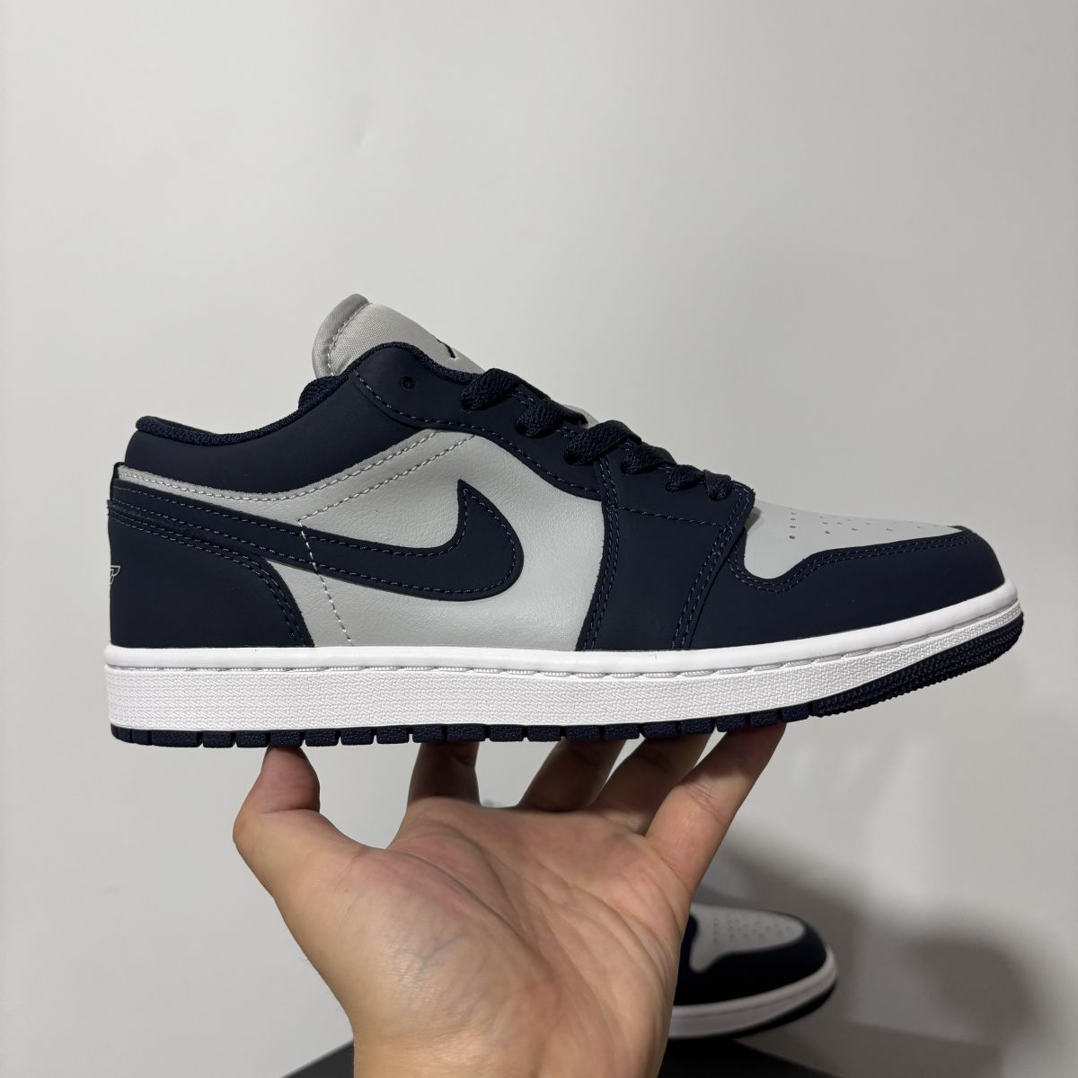 AJ1 low灰蓝 DT纯原版⚡️Air Jordan 1 乔1低帮舒适贴合复古篮球鞋男鞋 IV6045-451