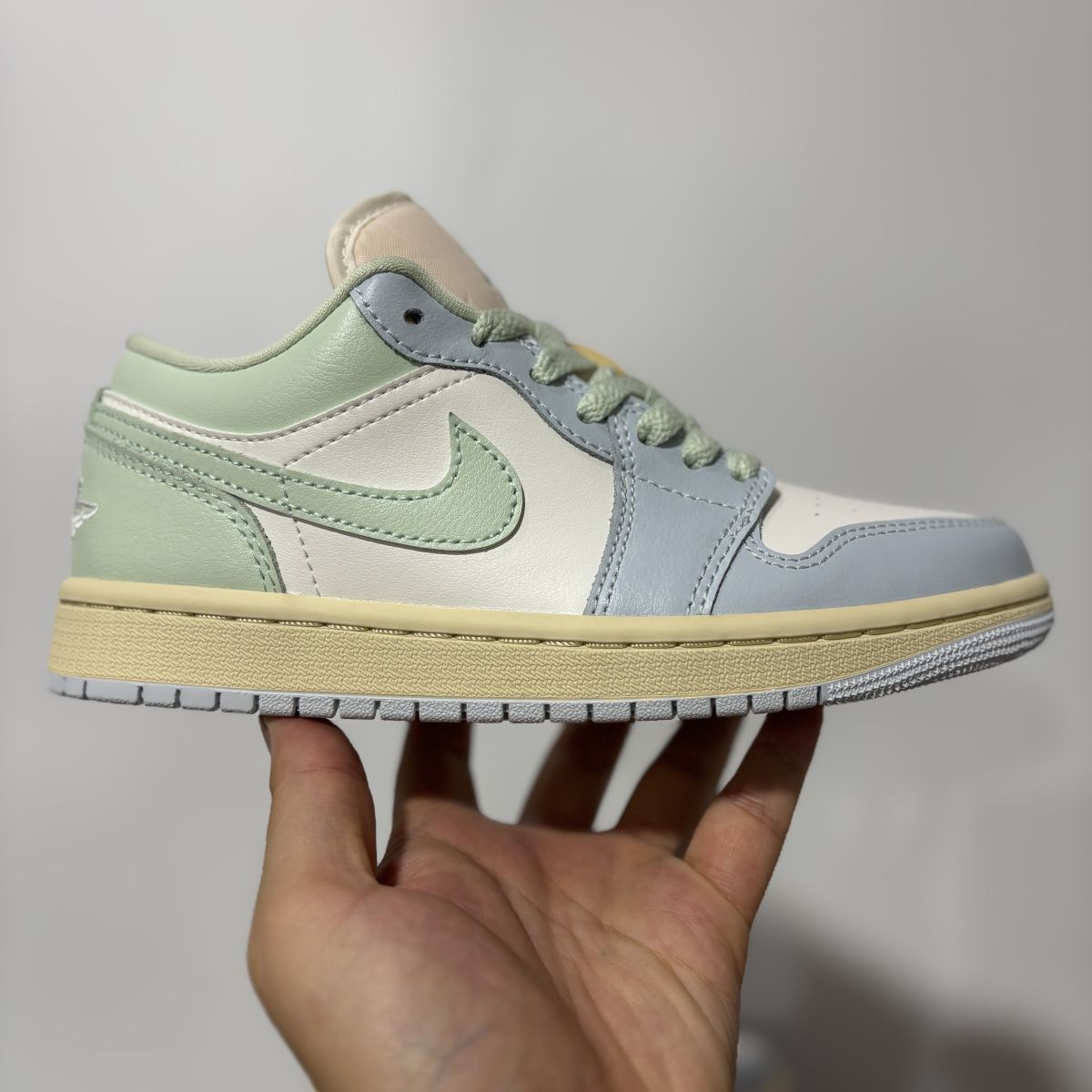AJ1 low白冰蓝 DT纯原版⚡️Air Jordan 1 乔1低帮舒适贴合复古篮球鞋 DC0774-108