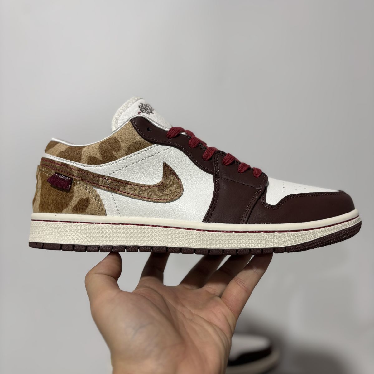 AJ1低帮马年限定 DT纯原⚡️Air Jordan 1 乔1马年限定 CNY新年款 舒适贴合 低帮 复古篮球鞋 IQ5321-121
