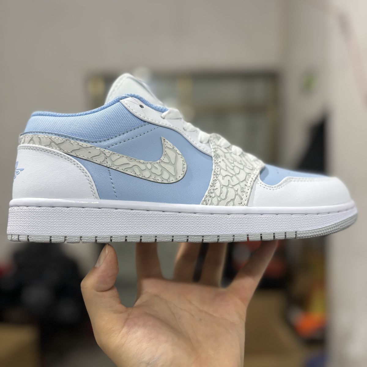 AJ1 low白蓝爆裂 Air Jordan 1 Low 乔1低帮休闲板鞋篮球鞋 IB7692-400