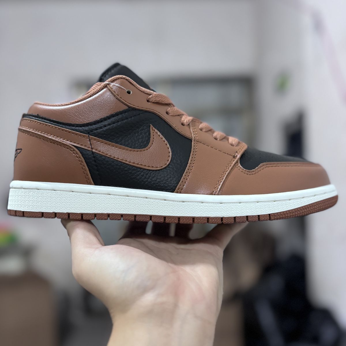 AJ1 low黑咖 Air Jordan 1 Low 乔1减震防滑低帮复古篮球鞋 DC0774-021