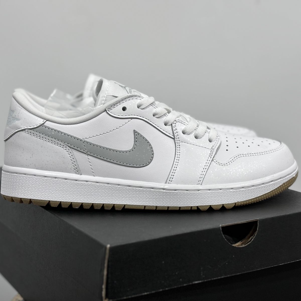 AJ1高尔夫白色 DT纯原版⚡️Air Jordan 1 Low Golf乔1 高尔夫复古运动休闲鞋男女同款 DD9315-111