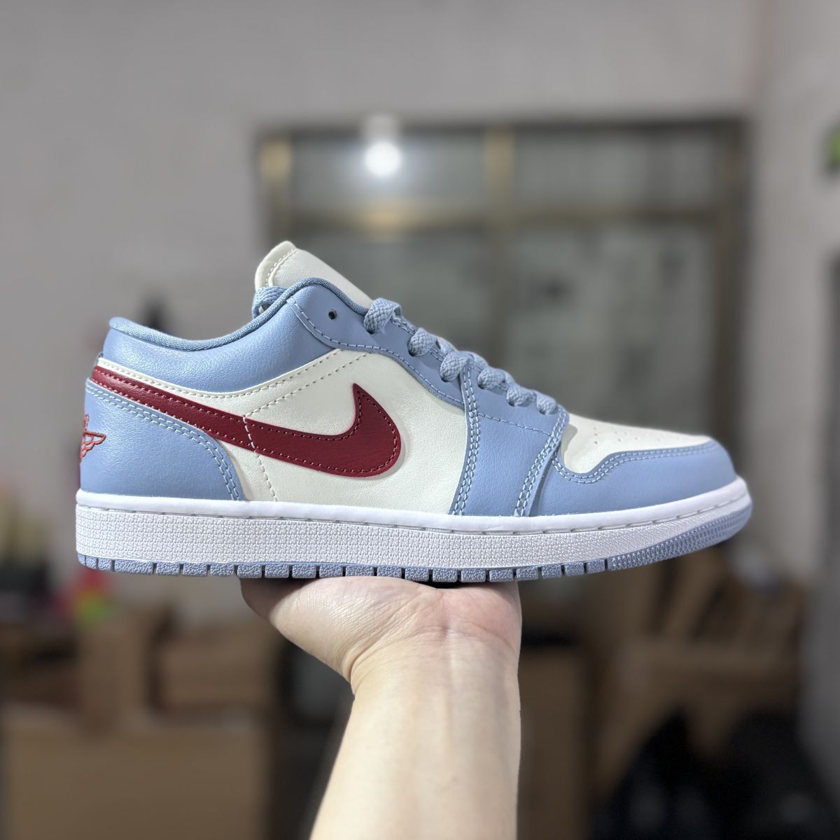 AJ1 low白蓝红 DT纯原版⚡️Air Jordan 1 Low乔1 低帮复古运动休闲鞋男女同款 DC0774-164