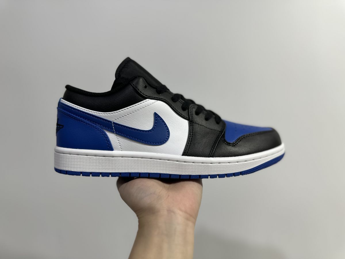 AJ1 low皇家蓝 纯原版⚡️Air Jordan 1 Low AJ1黑蓝白 皇家蓝低帮复古篮球鞋 553558-140
