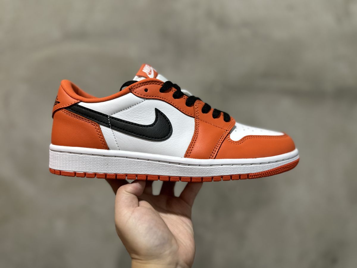 AJ1 low扣碎 纯原版⚡️Air Jordan 1 Retro Low 乔 1 黑蓝低帮板鞋 CZ0775-801