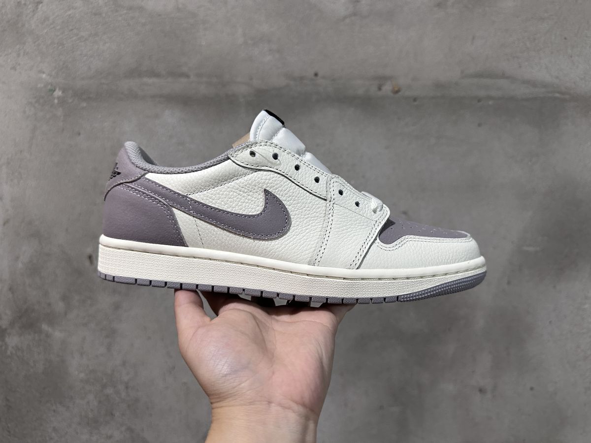 AJ1 low 白灰 纯原版️Air Jordan 1 Low OG EX「Sail」乔 11 低帮板鞋 CZ0790-101