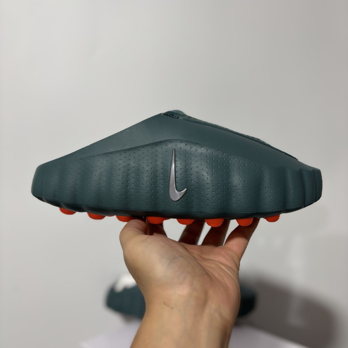 耐克按摩拖鞋绿色 S2纯原版⚡️ Nike Mind 001 舒适贴合科技风包头拖鞋 偏小一码 HQ4307-300