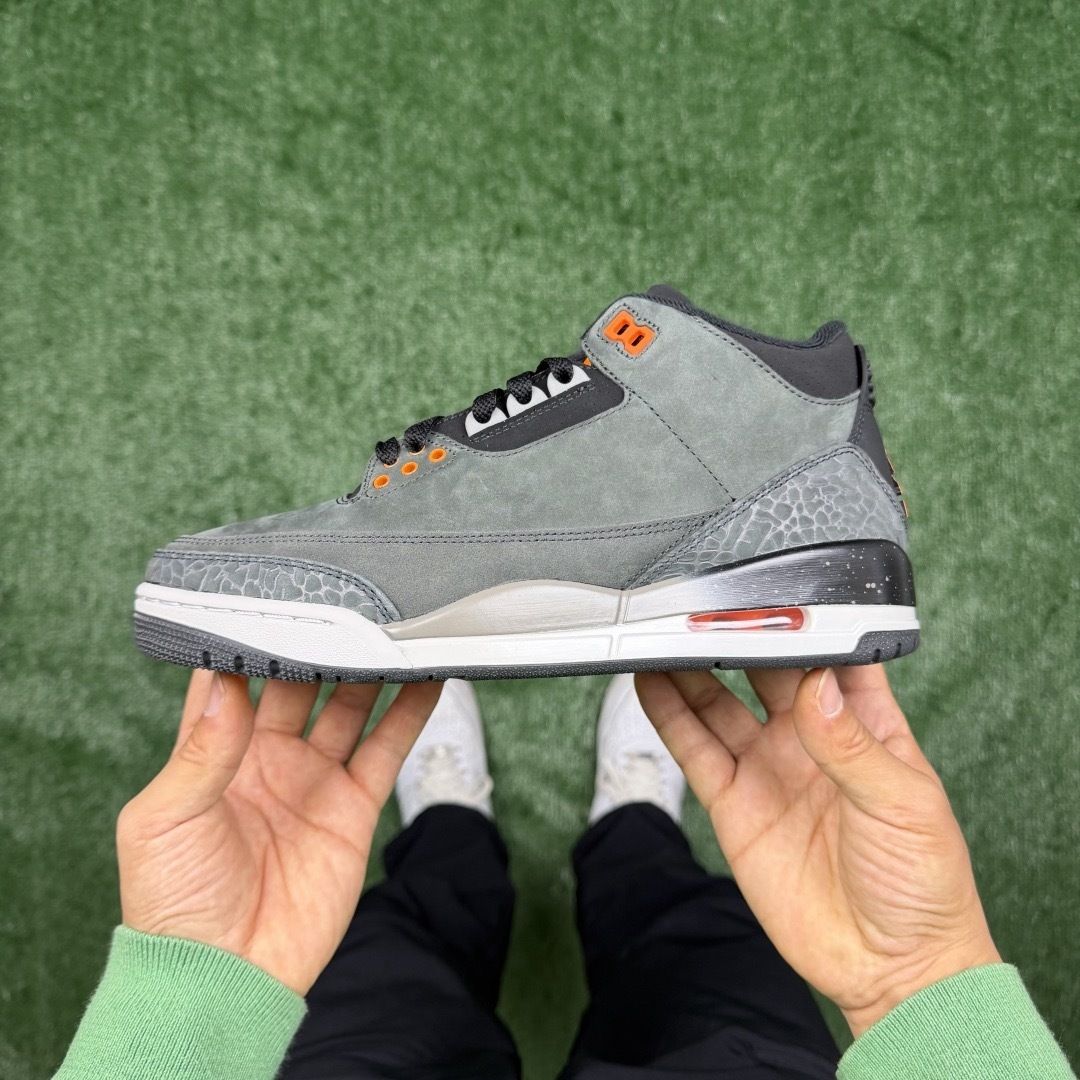 AJ3恐惧 LW版⚡️Air Jordan 3 天花板品质 乔3篮球鞋 CT8432-080