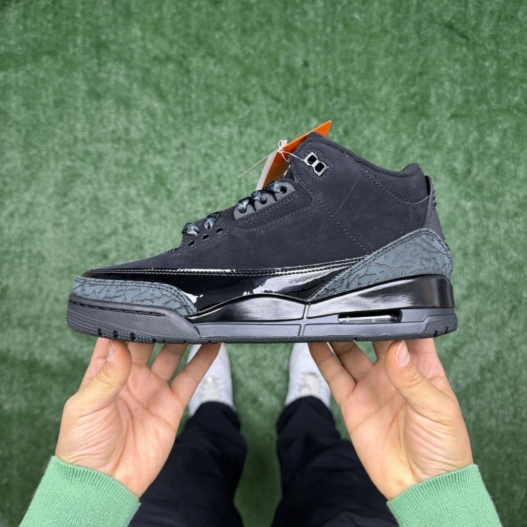 AJ3黑猫 LW版⚡️Air Jordan 3 天花板品质 乔3篮球鞋 CK9246-168
