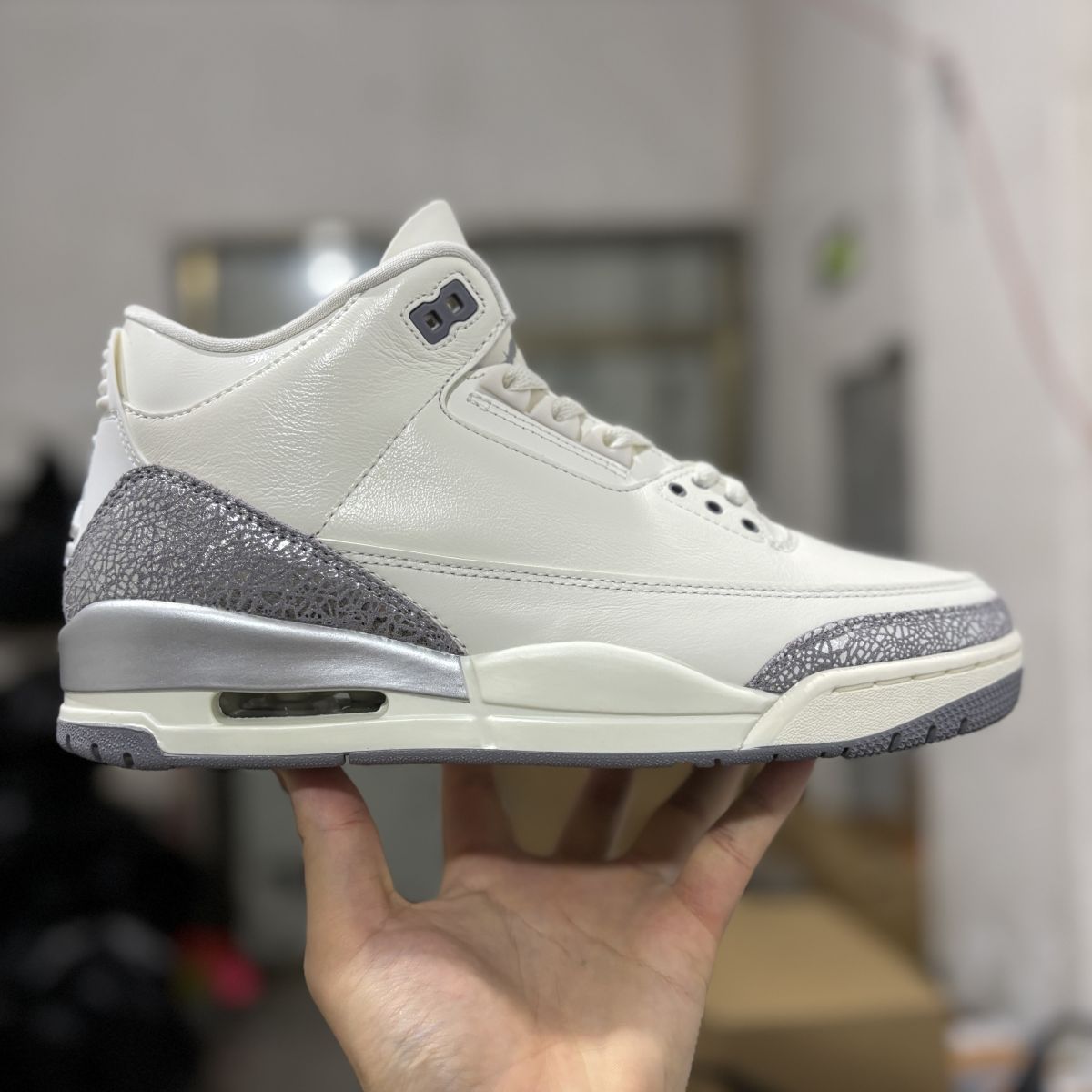AJ3 白银椰奶 OG纯原⚡️Air Jordan 3 OG Retro乔3爆裂运动鞋 CK9246-100