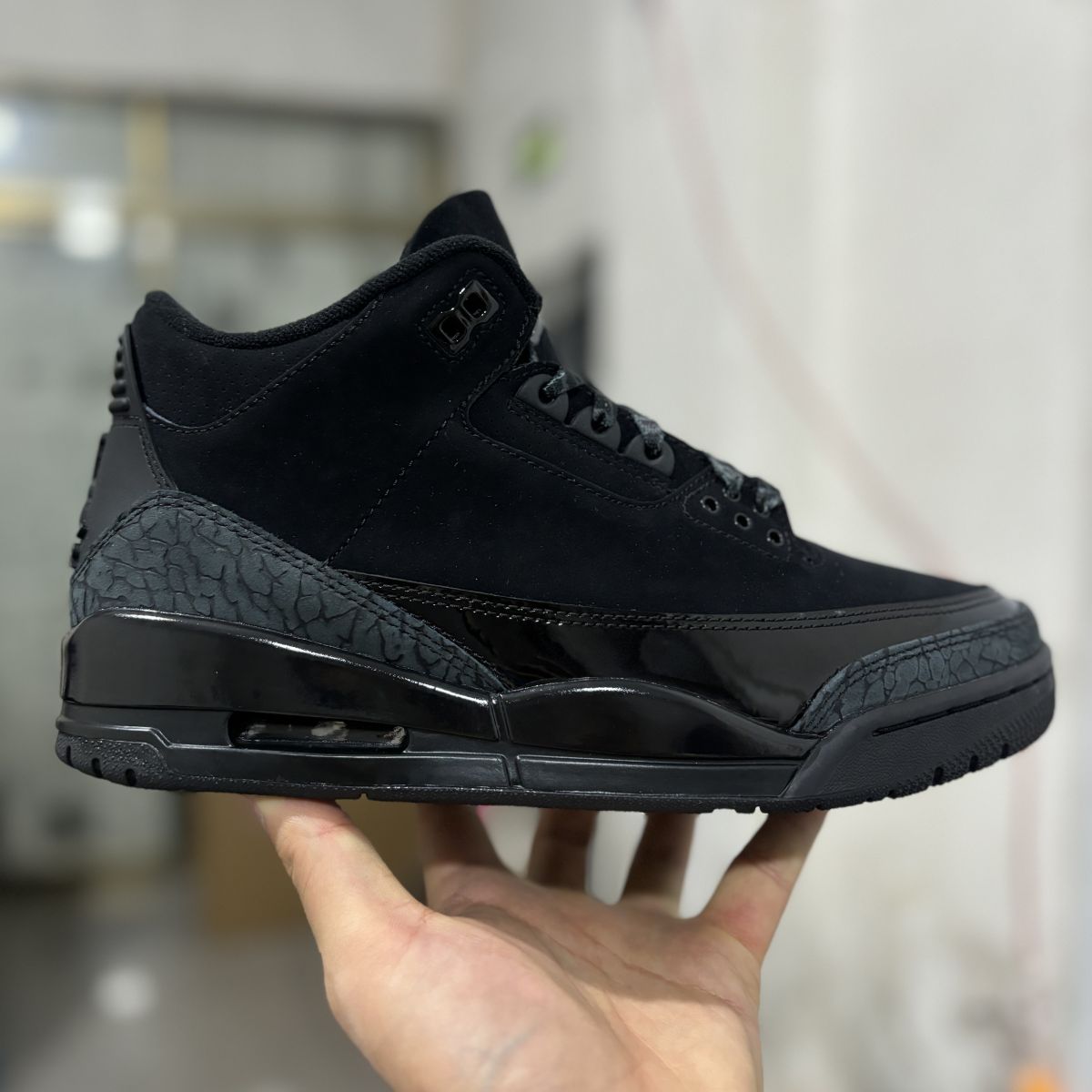 AJ3黑猫 特供LJR版‼️Air Jordan 3 OG Retro乔3全黑运动鞋 CT8532-001