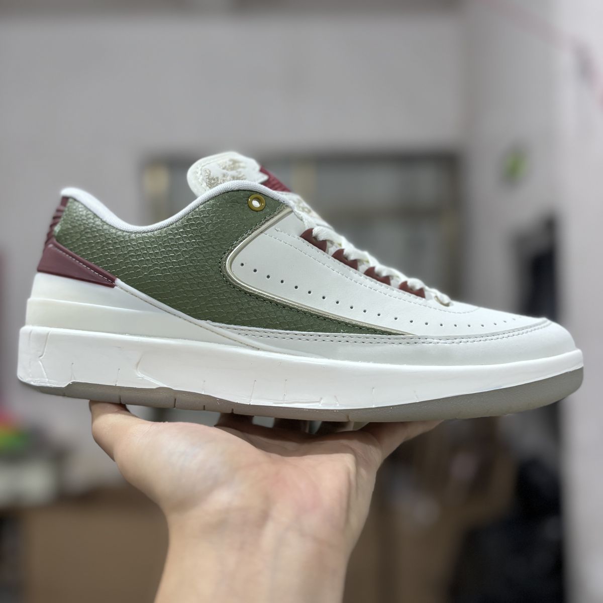 AJ2低帮龙年 Air Jordan 2 Low "Chinese New Year"乔2龙凤呈祥低帮复古篮球鞋 FJ6971-100