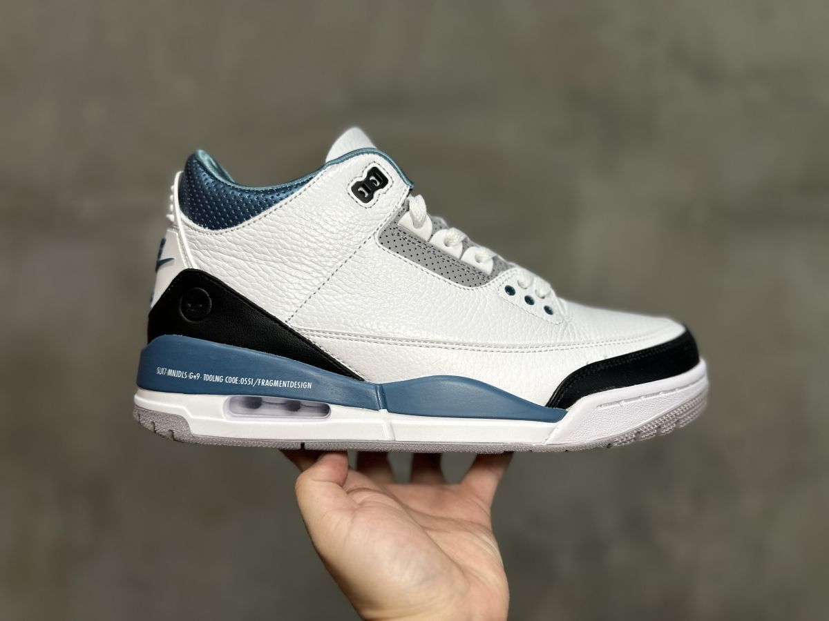 AJ3闪电白兰黑 Air Jordan 3 乔3闪电白兰黑篮球鞋136064-660