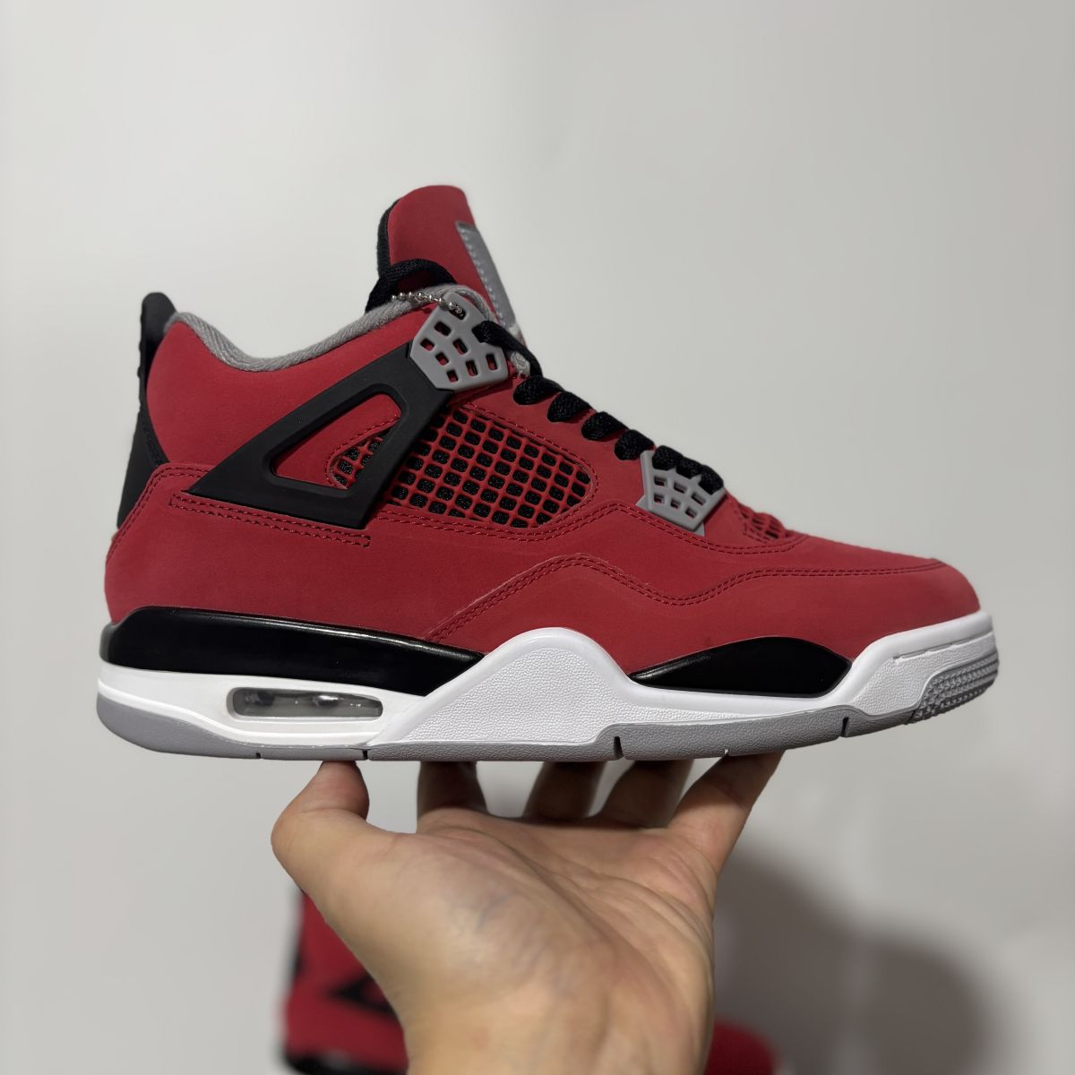 AJ4公牛红复刻 纯原版⚡️Air Jordan 4 Toro Bravo 乔4大红篮球鞋 2027复刻版 FQ8138-600