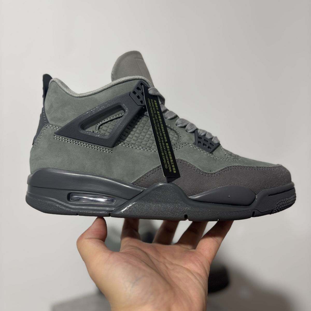AJ4烟灰 F纯原版⚡️Air Jordan 4 SE "Smoke Grey" 乔4防滑 中帮复古篮球鞋 FQ7928-001