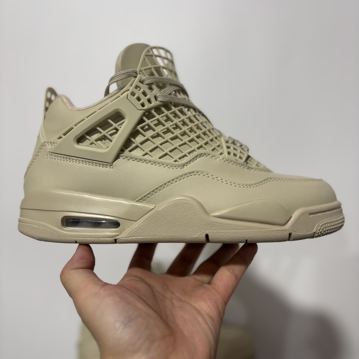 AJ4网格卡其 Air Jordan 4 “Net” 乔4篮球鞋耐磨 中帮 FN7251-200
