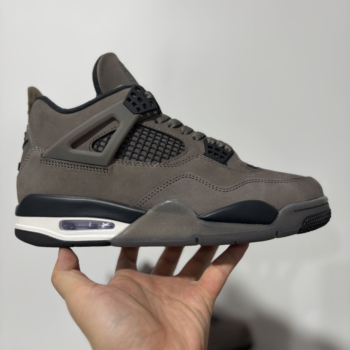 AJ4摩卡 F版⚡️Air Jordan 4 Air Ship “Cave Stone”舒适百搭 防滑耐磨 中帮 复古篮球鞋 FV5029-200