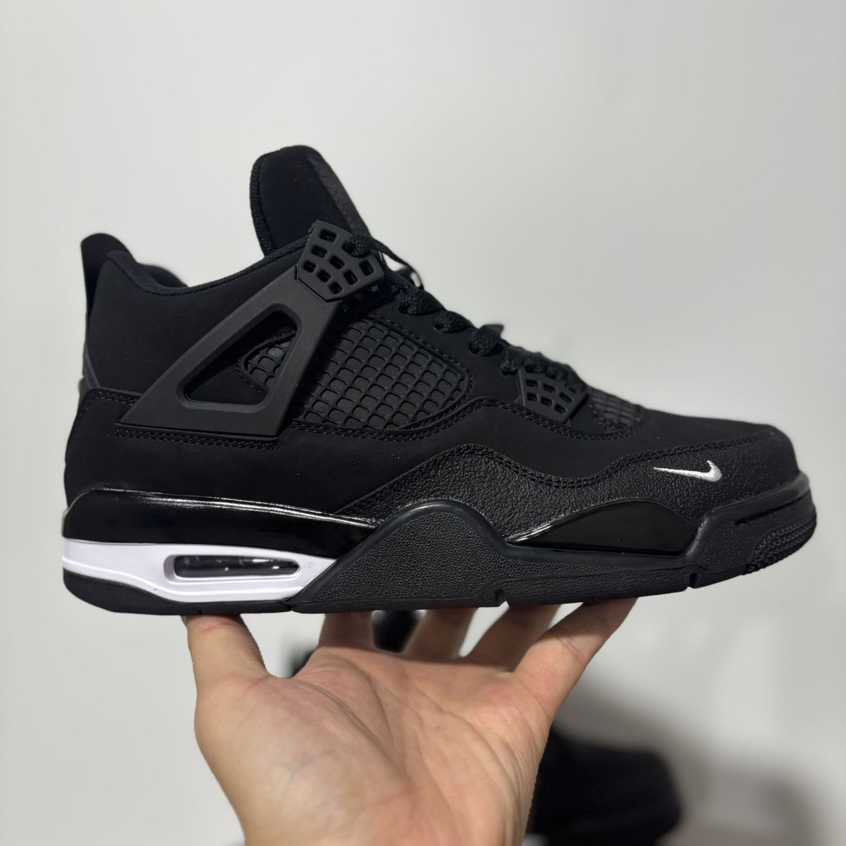 AJ4黑砖 性价比⚡️Nigel Sylvester x Jordan Air Jordan 4 OG "Brick by Brick"BIKE 乔4砖红耐磨 低帮 复古篮球鞋 HF4340-100