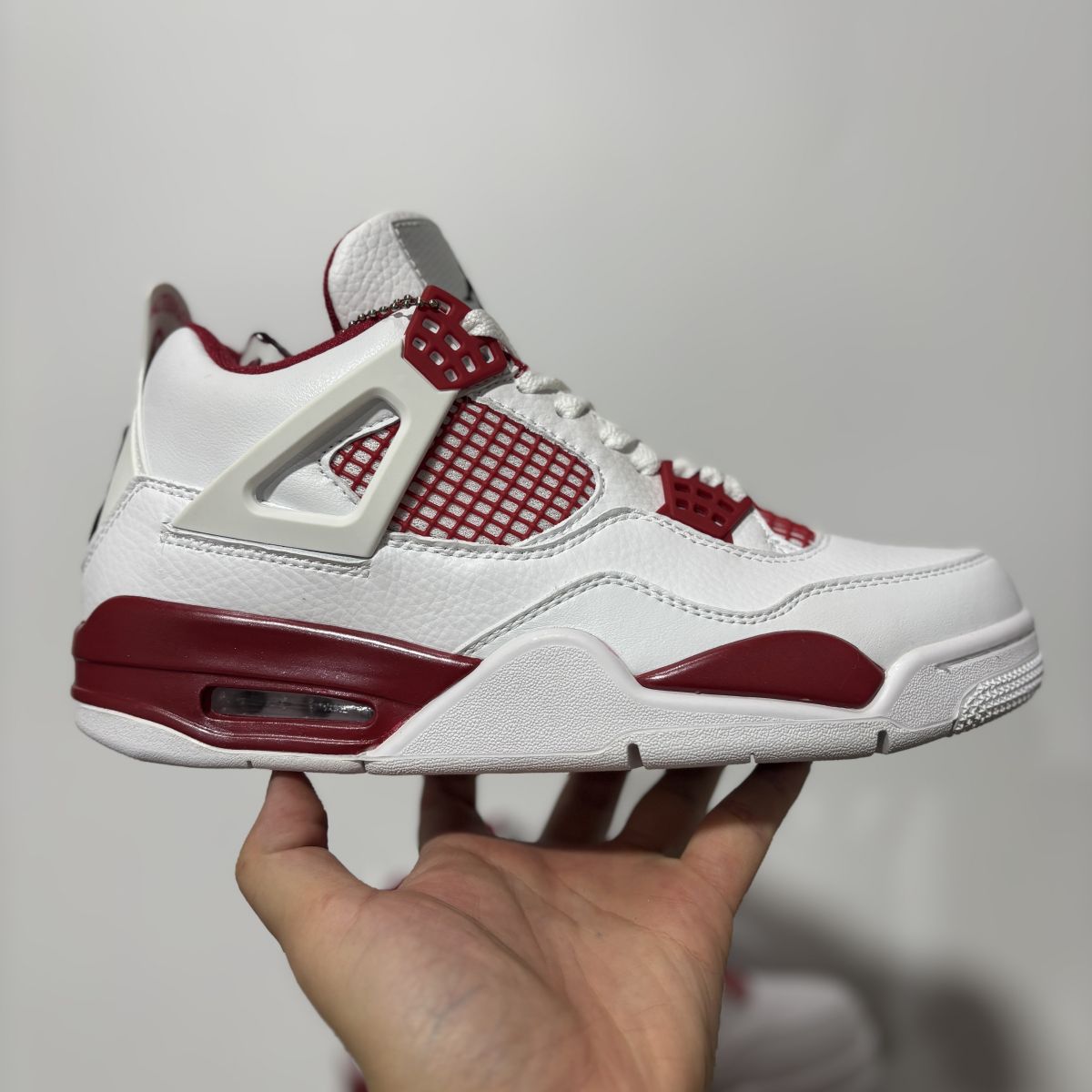 AJ4亚特兰大 性价比⚡️Air Jordan 4 retro alternate 89 乔4亚特兰大 中帮 复古篮球鞋 308497-106