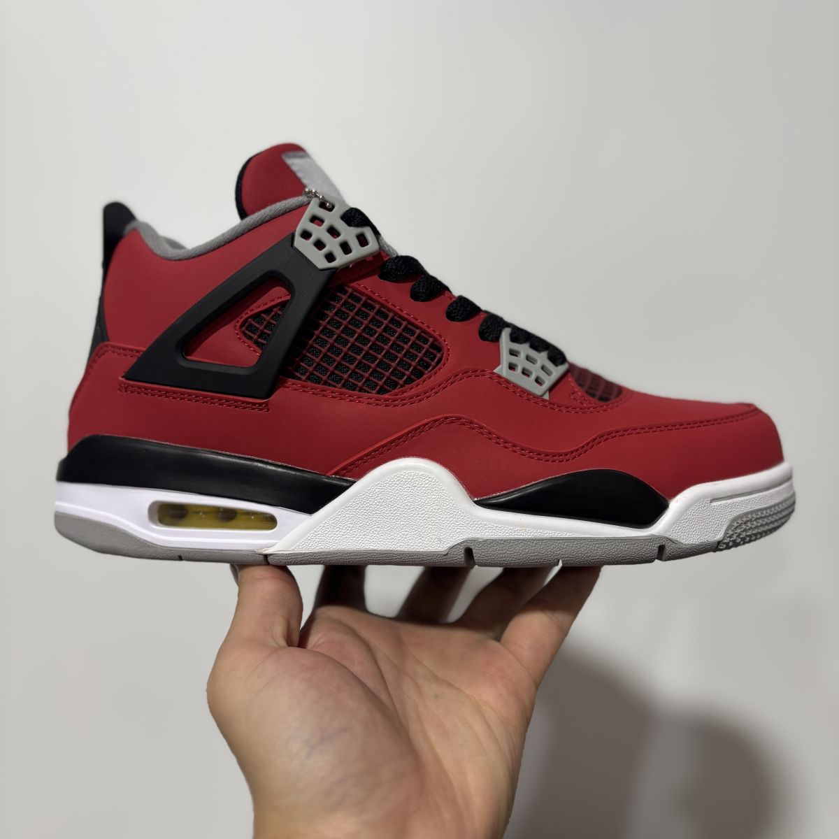 AJ4公牛红 性价比⚡️Air Jordan 4 Retro Toro Bravo 乔4大红愤怒的公牛复古篮球鞋 308497-603