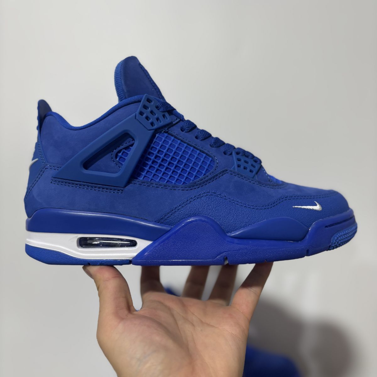 AJ4蓝砖 纯原版⚡️Nigel Sylvester x Jordan Air Jordan 4 OG BIKE 乔4耐磨 低帮 复古篮球鞋 HF4340-400